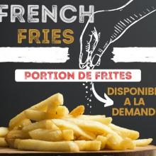 portion de frites